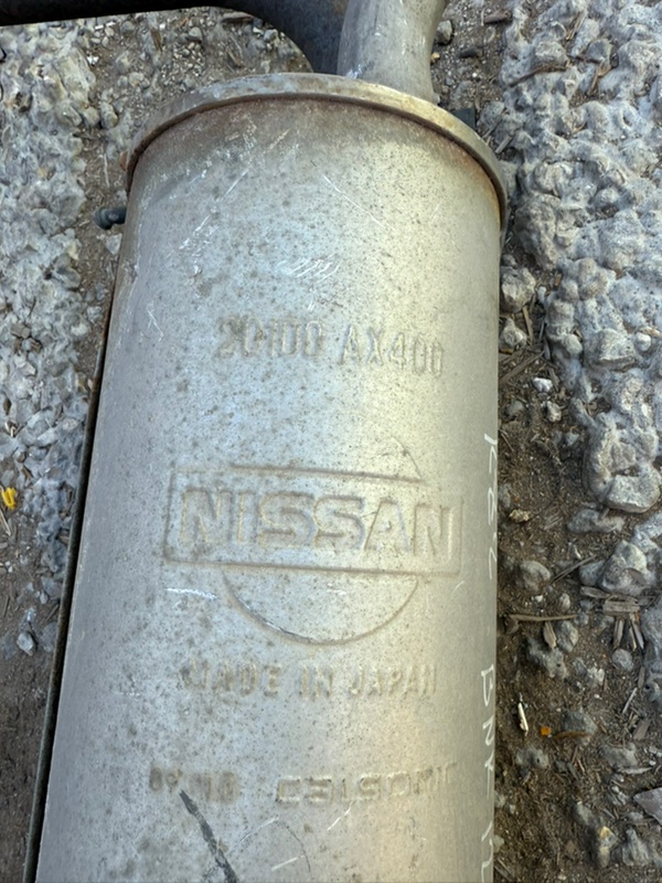 Глушитель NISSAN March 2009 BNK12