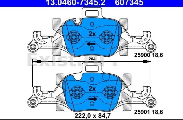 Колодки тормозные