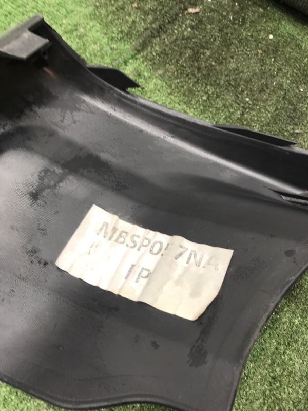 Накладка бампера MITSUBISHI Pajero sport 2 2008-2013