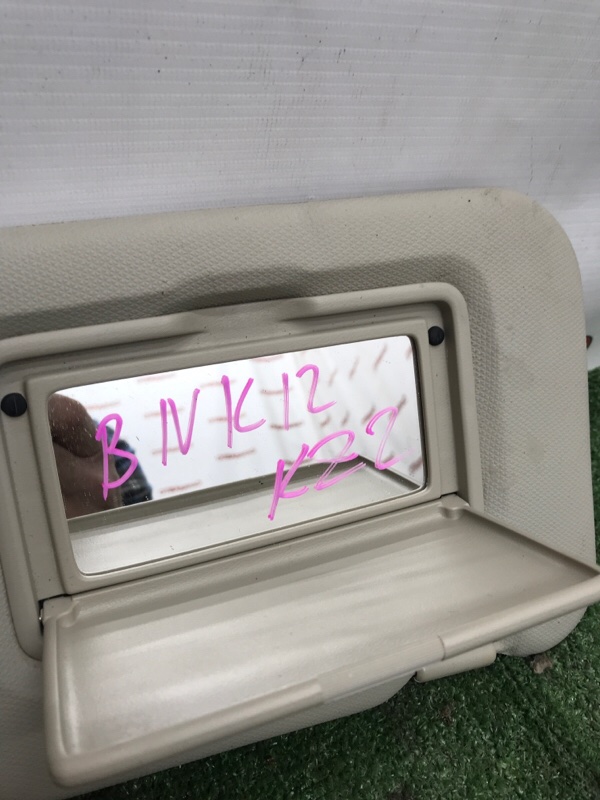 Козырек солнцезащитный NISSAN March 2009 BNK12