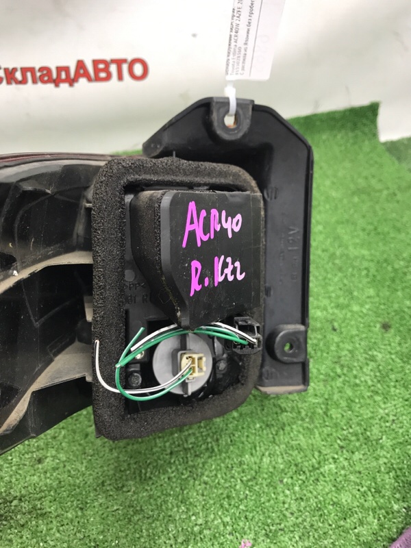 Фонарь наружний Toyota Estima 2003 ACR40W