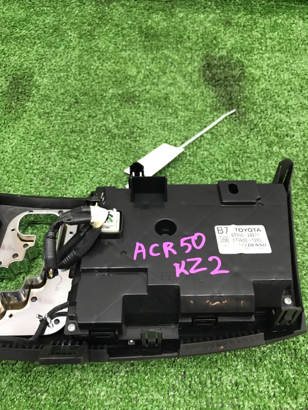 Блок управления климат-контролем Toyota Estima 2008 ACR50W
