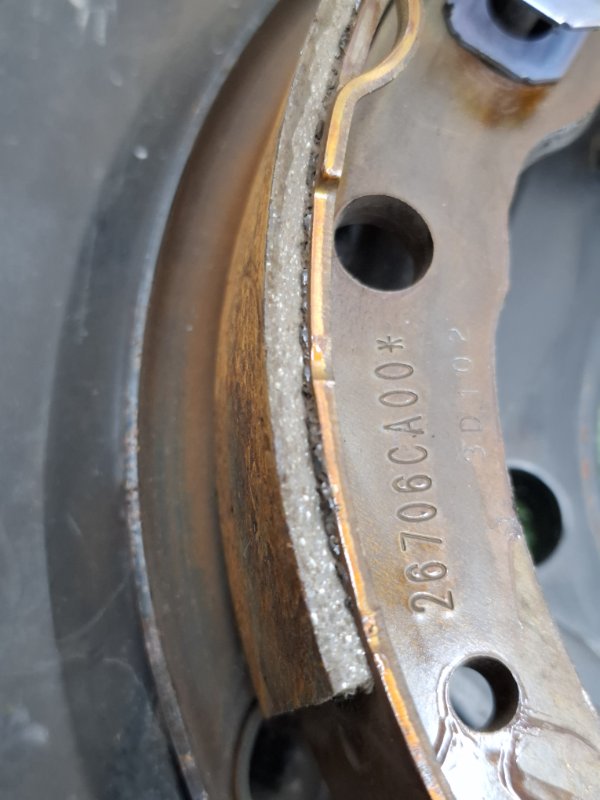 Щиток тормозного диска Subaru Outback 2013 BRM