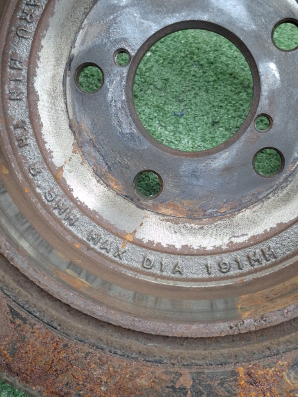 Тормозные диски Subaru Outback 2013 BRM