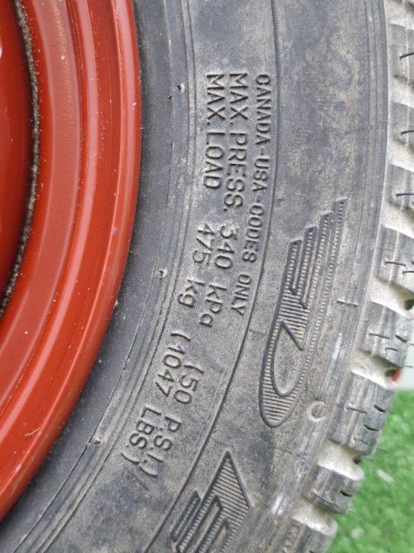 Запасное колесо FIAT PANDA 2006 169