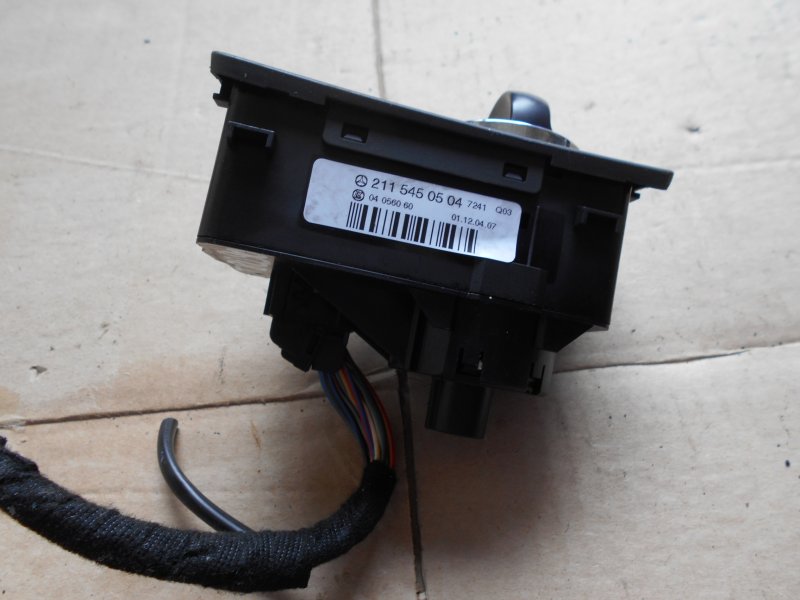 Переключатель света Mercedes W211