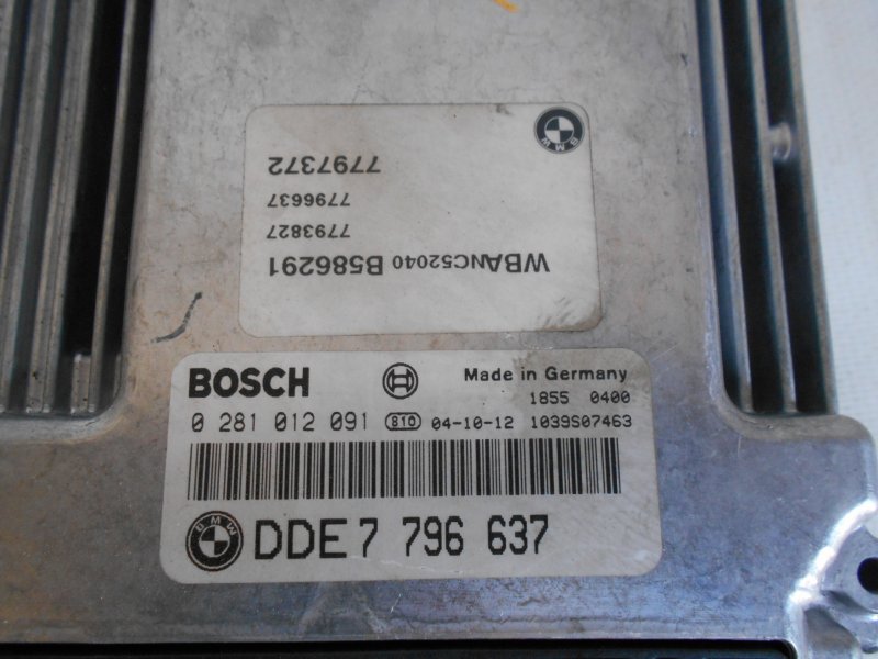 Блок управления двигателем BMW E60