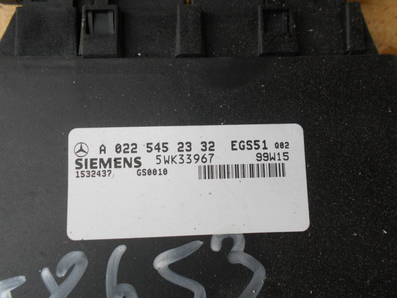 Блок управления АКПП Mercedes W163