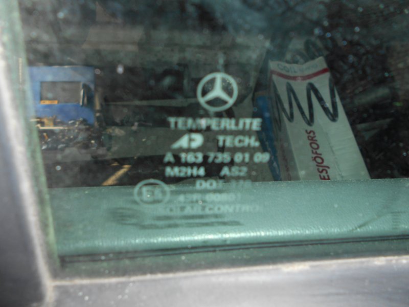 Стекло двери ( форточка ) Mercedes W163