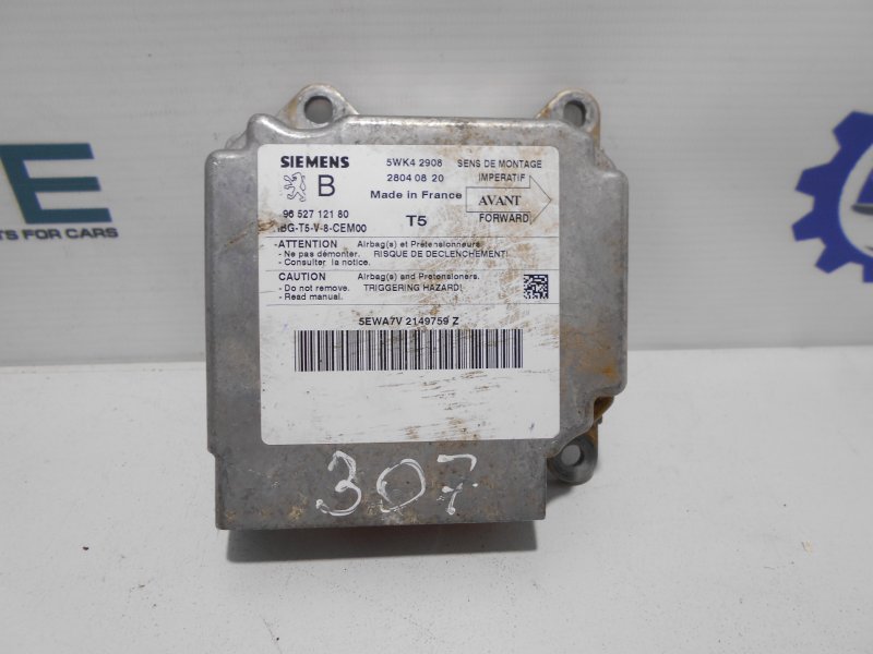Блок управления airbag Peugeot 307