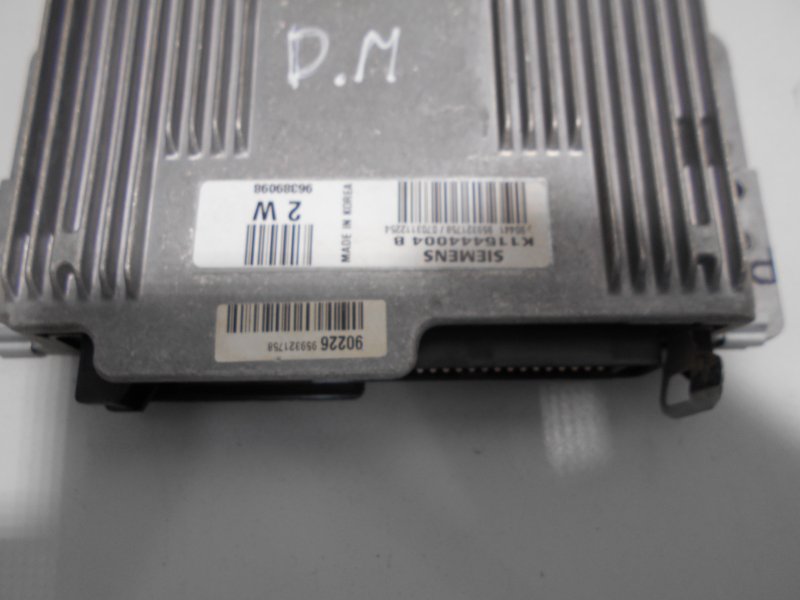 Эбу блок управления Daewoo Matiz
