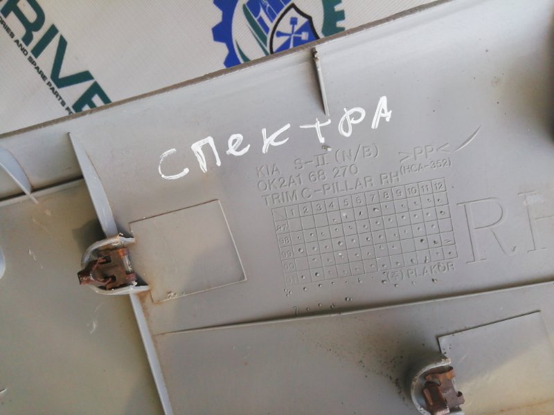 Обшивка стойки Kia Spectra