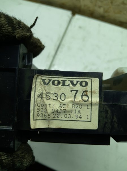 Блок управления отопителем Volvo 460