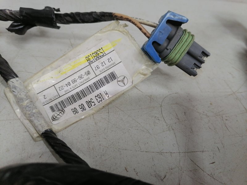 Проводка двери Mercedes W163