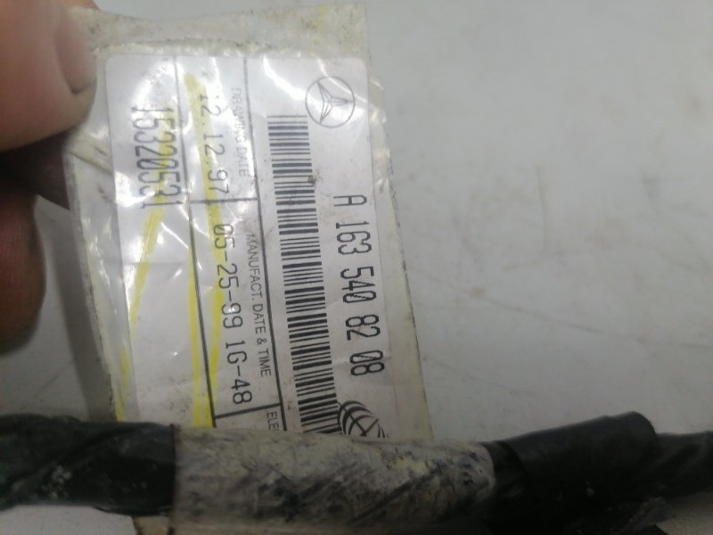 Проводка двери Mercedes W163