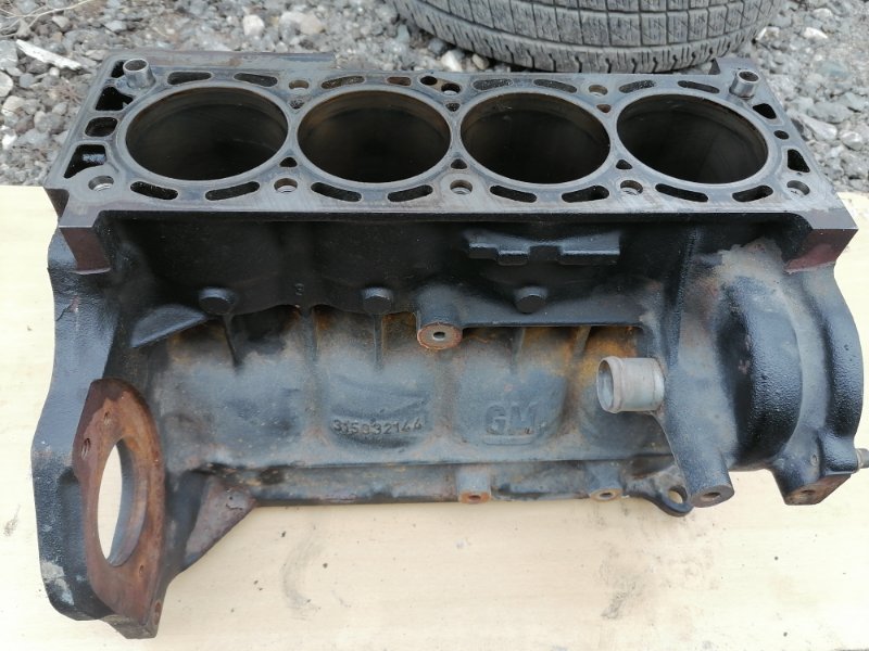 Блок двигателя Opel