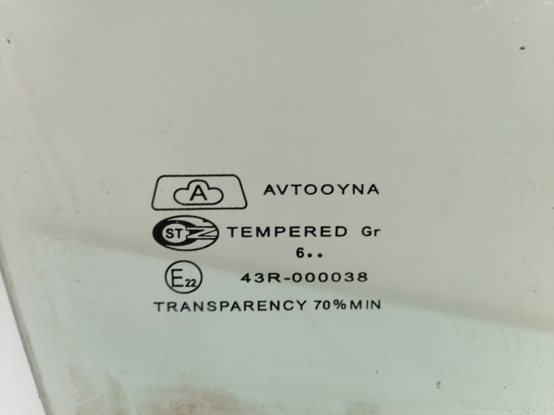 Стекло двери Daewoo Nexia 2007