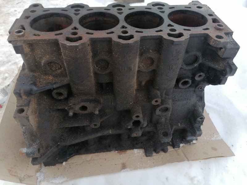 Блок цилиндров Hyundai KIA D4FA 1.5 diesel