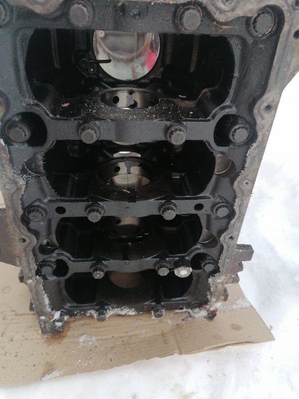 Блок цилиндров Hyundai KIA D4FA 1.5 diesel