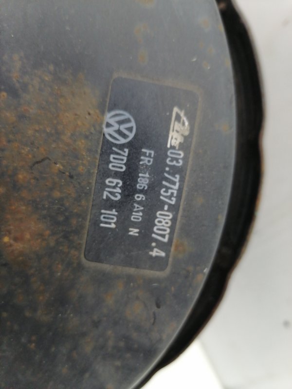 Вакуумный усилитель Volkswagen Transporter 96-02 T4