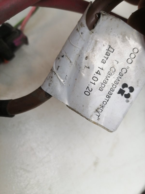 Проводка ДВС Lada Largus