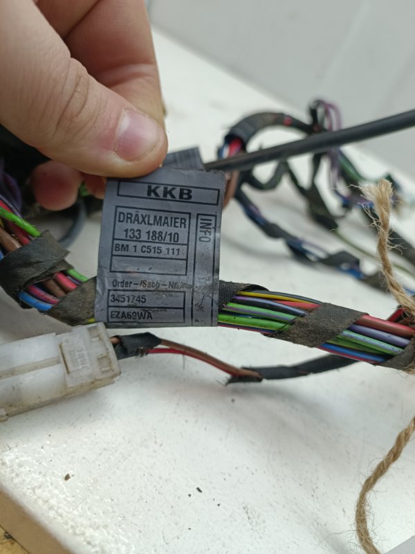 Проводка салона BMW X3