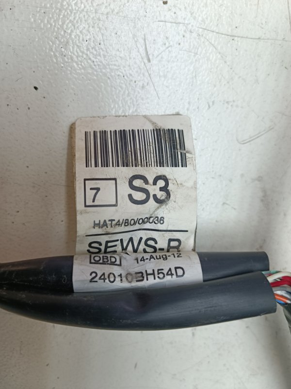 Проводка панели Nissan Note E11