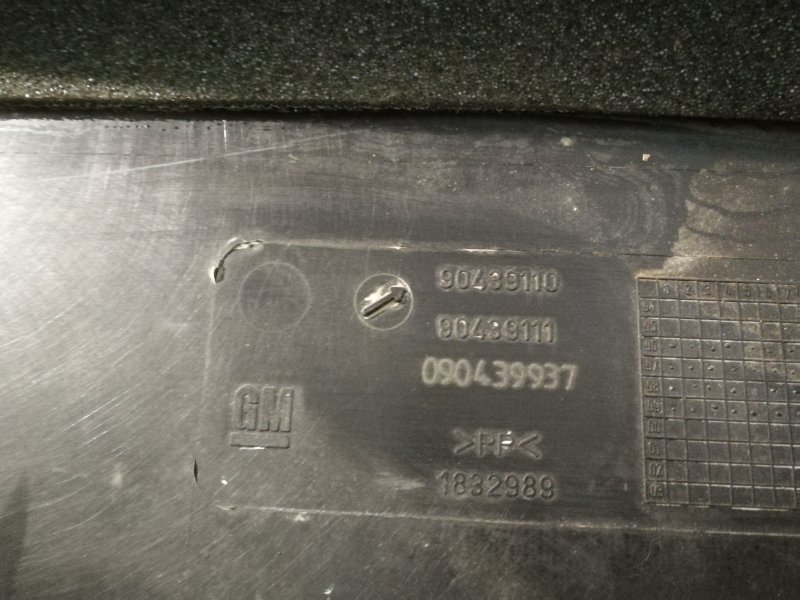 Обшивка багажника OPEL Vectra B 2000