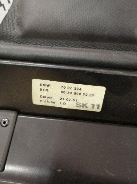 Шторка багажника BMW 3-Series 2001 E46 touring