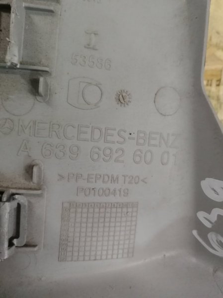 Обшивка салона Mercedes Vito 2007 639