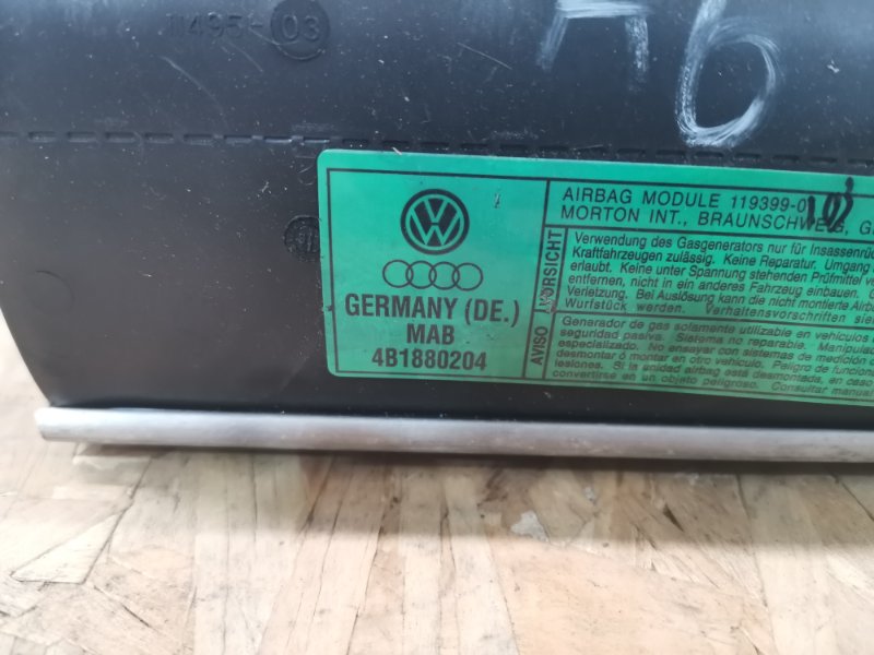 Подушка безопасности пассажира AUDI A6 C5 1998 C5