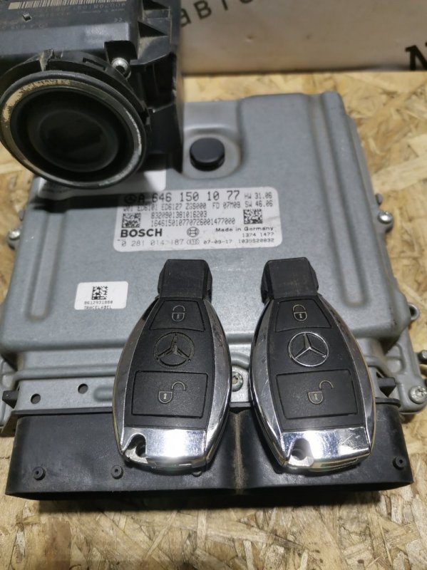 Блок управления двигателем Mercedes Vito 2007 639