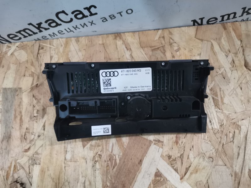 Блок управления климат-контролем AUDI A4 B8 2010 B8 Седан