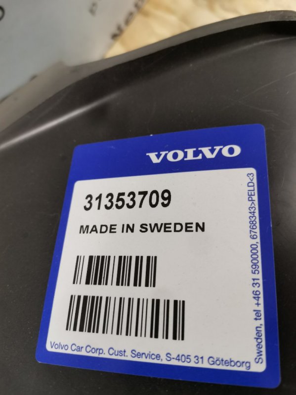 Подкрылок VOLVO XC90 2003-