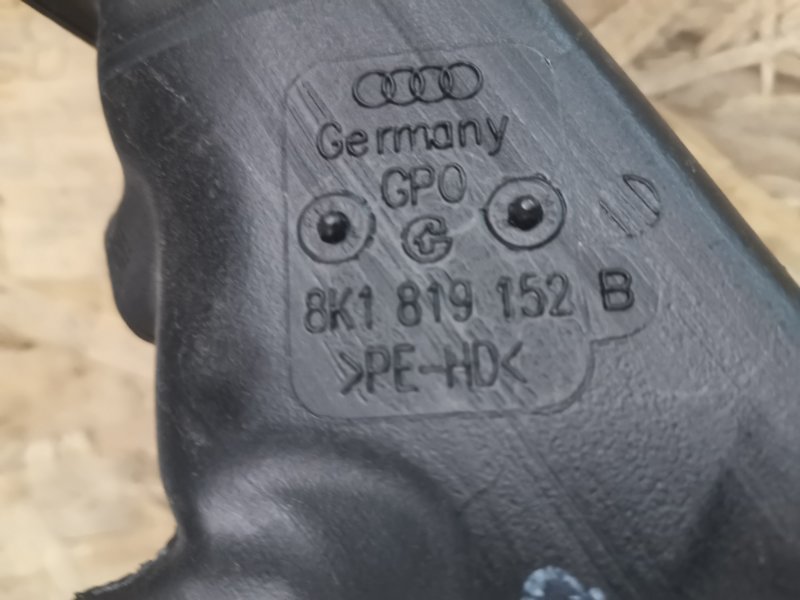 Воздуховод печки AUDI A4 B8 2010 B8 Седан