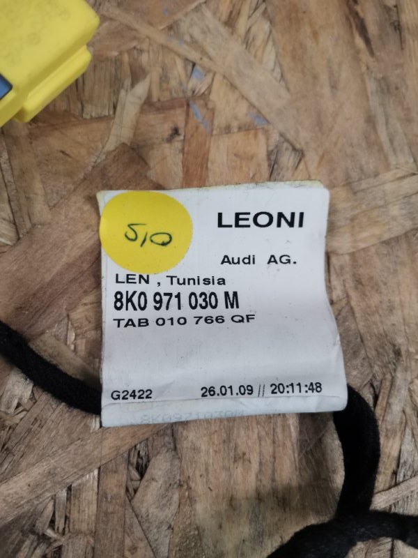 Проводка двери AUDI A4 B8 2009 B8 Универсал
