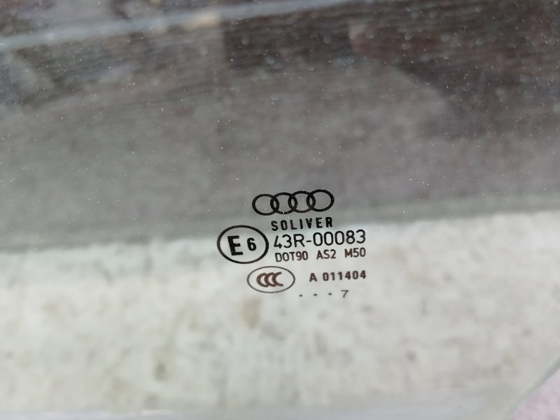Стекло AUDI A6 C6 Allroad quattro 2007 4F