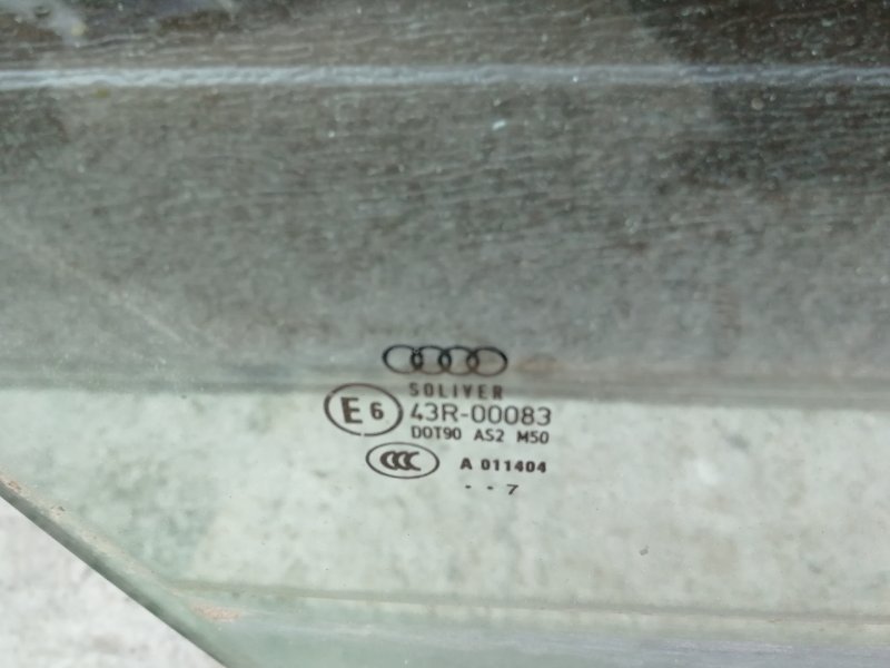 Стекло AUDI A6 C6 Allroad quattro 2007 4F
