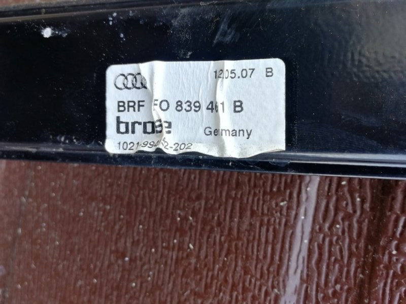 Стеклоподъемник AUDI A6 C6 Allroad quattro 2007 4F