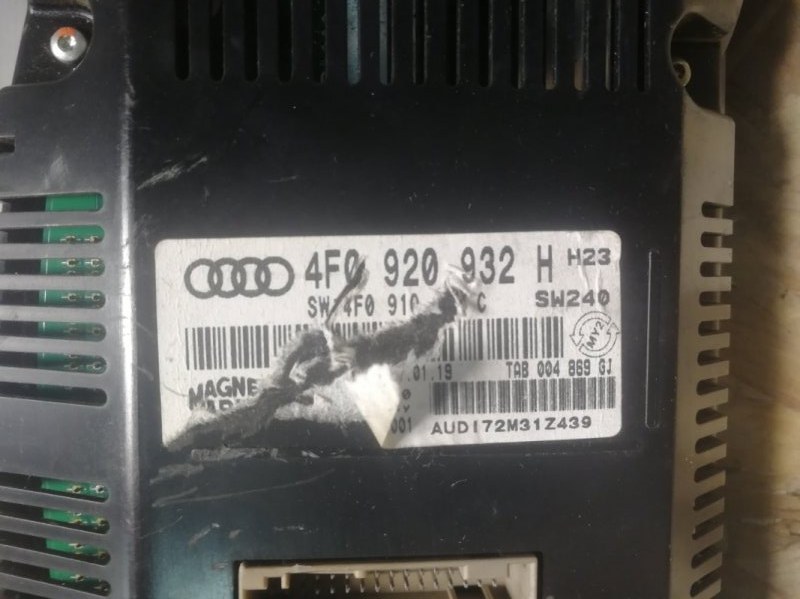 Щиток приборов AUDI A6 C6 Allroad quattro 2007 4F