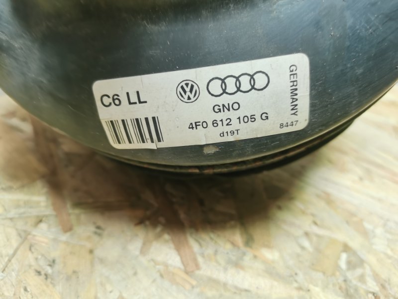Вакуумный усилитель AUDI A6 C6 Allroad quattro 2007 4F