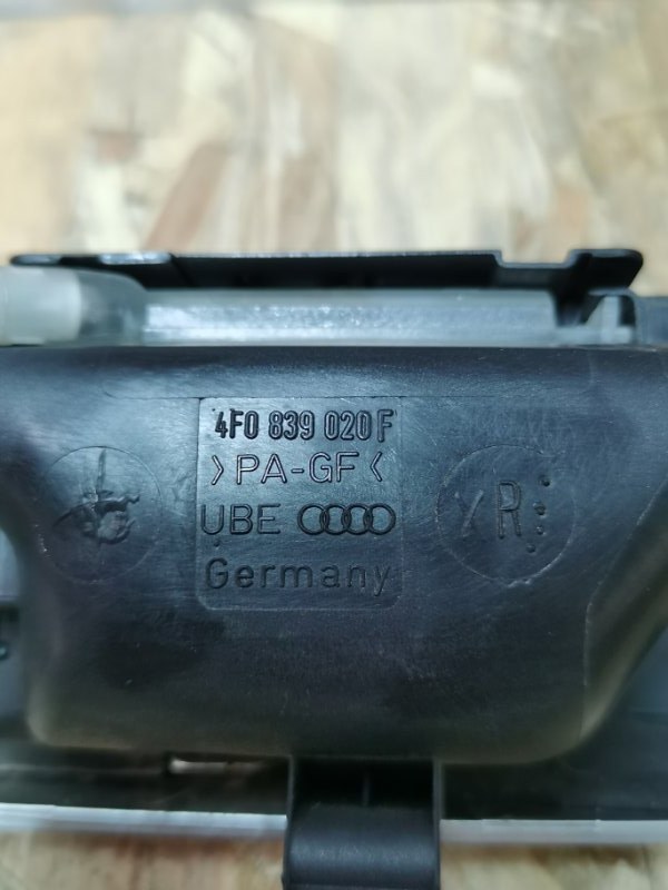 Ручка двери внутренняя AUDI A6 C6 Allroad quattro 2007 4F
