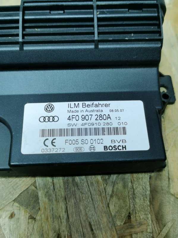 Блок управления бортовой сети AUDI A6 C6 Allroad quattro 2007 4F