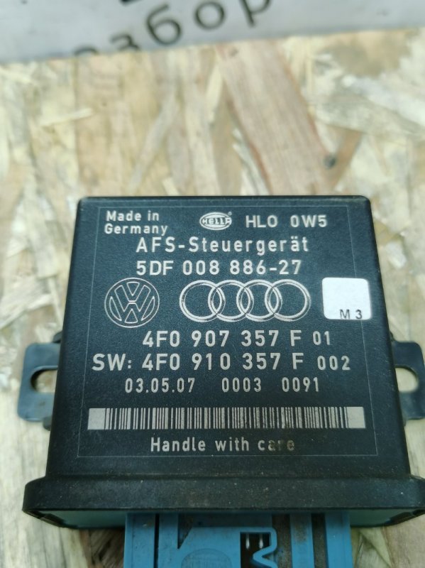 Блок корректора фар AUDI A6 C6 Allroad quattro 2007 4F