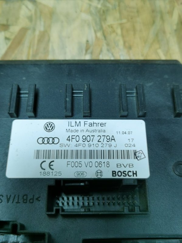 Блок управления бортовой сети AUDI A6 C6 Allroad quattro 2007 4F