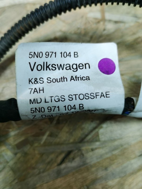 Проводка бампера комплект Volkswagen Tiguan 2009 5N1