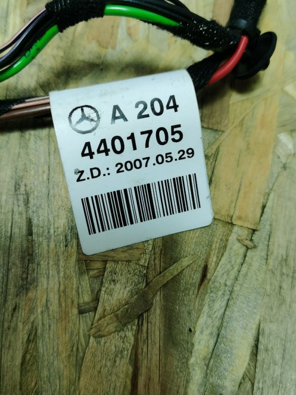 Проводка двери Mercedes C-Class W204 2010 C180 CGI