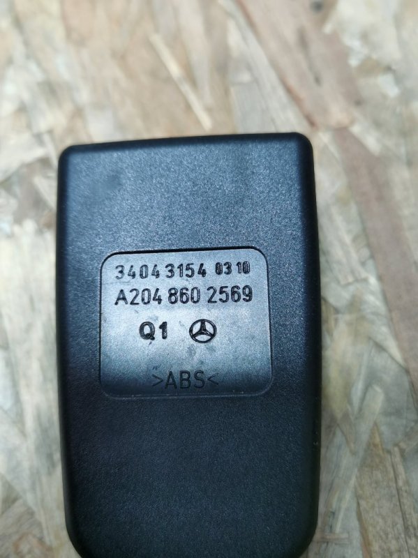 Замок ремня безопасности Mercedes C-Class W204 2010 C180 CGI