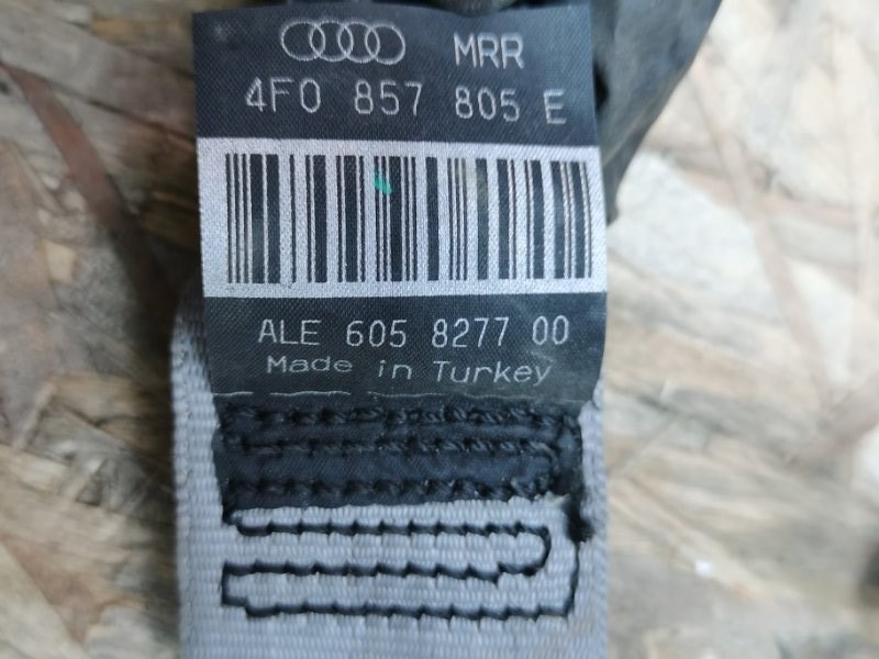 Ремень безопасности AUDI A6 C6 Allroad quattro 2007 4F