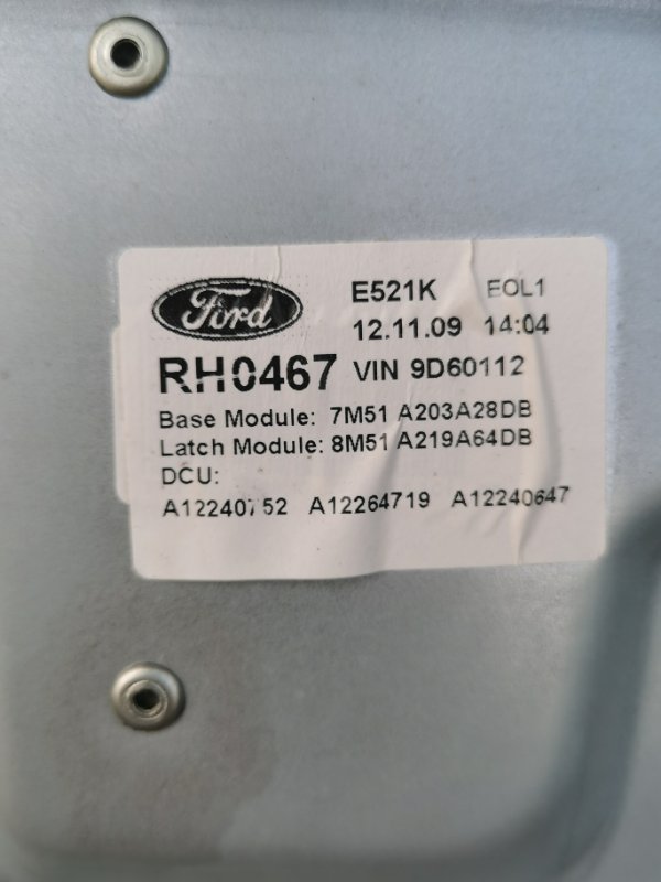 Стеклоподъемник FORD FOCUS 2 РЕСТАЙЛИНГ 2010 Хэтчбек